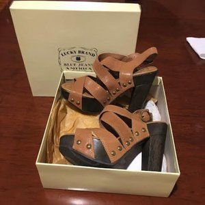 Womens, Tessa leather Sandal